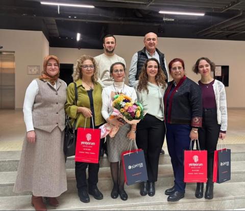 YENİYORUM OKULLARI'NDAN 24 KASIM ÖĞRETMENLER GÜNÜ ZİYARETİ